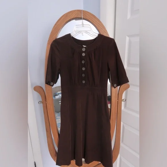 J. Crew | Dresses | Corduroy Brown J Crew Dress Size 4 0 Cotton | Poshmark